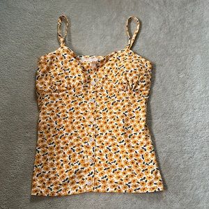 Sunflower tank top